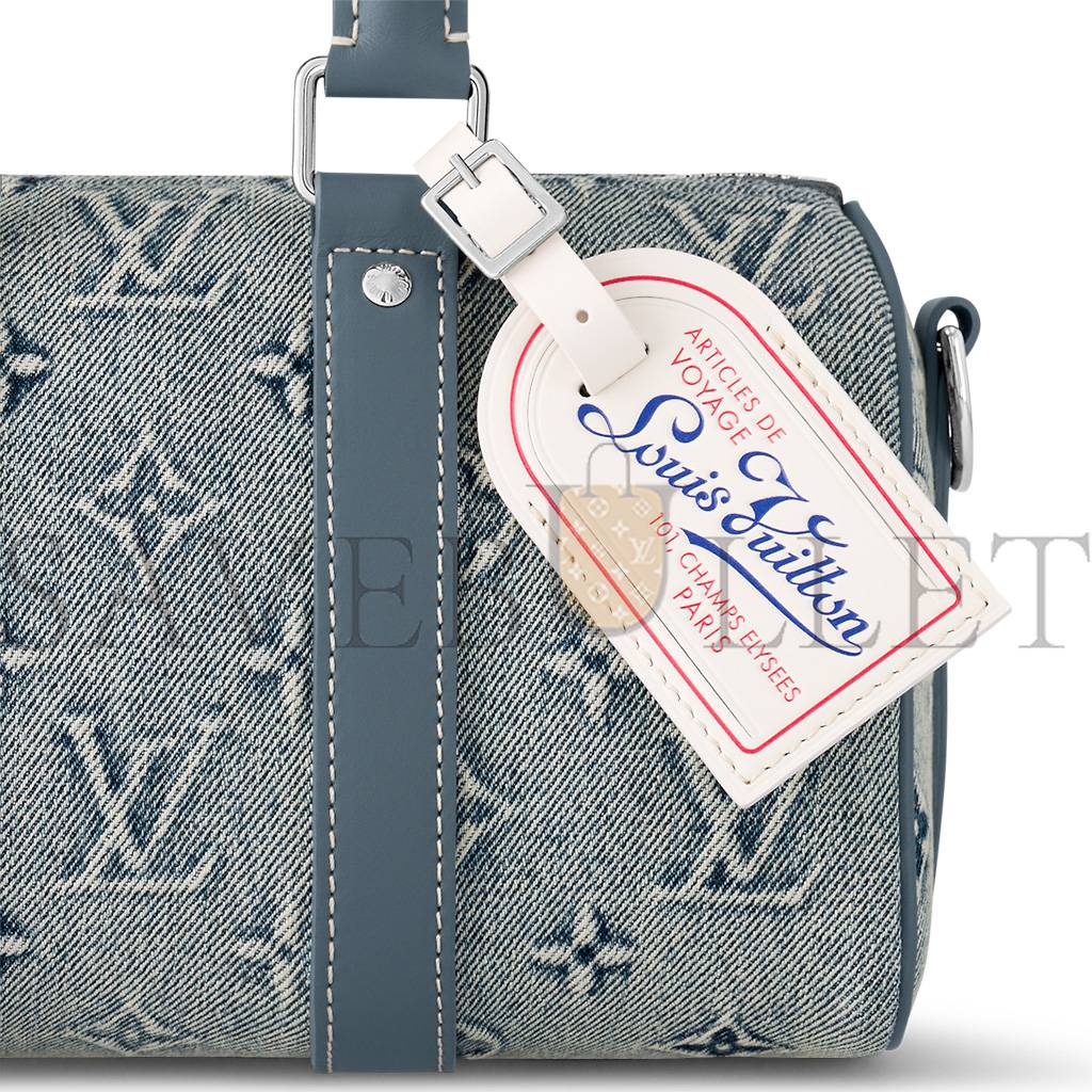 LOUIS VUITTON MASTER DENIM KEEPALL BANDOULIÈRE 25 M22762 (25*15*11cm)
